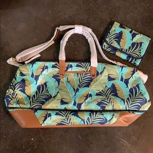 Stella & Dot travel bag and jewelry bag